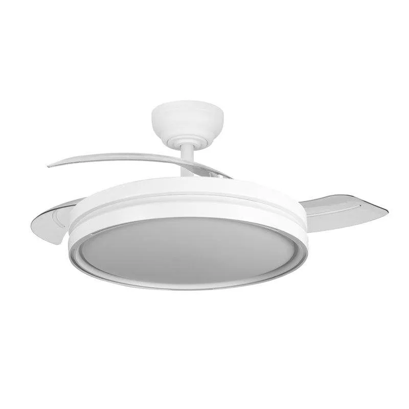 Ventilatore da Soffitto con Luce Yatek Mia 60W 107cm 6 Velocità Pale Retrattili Telecomando