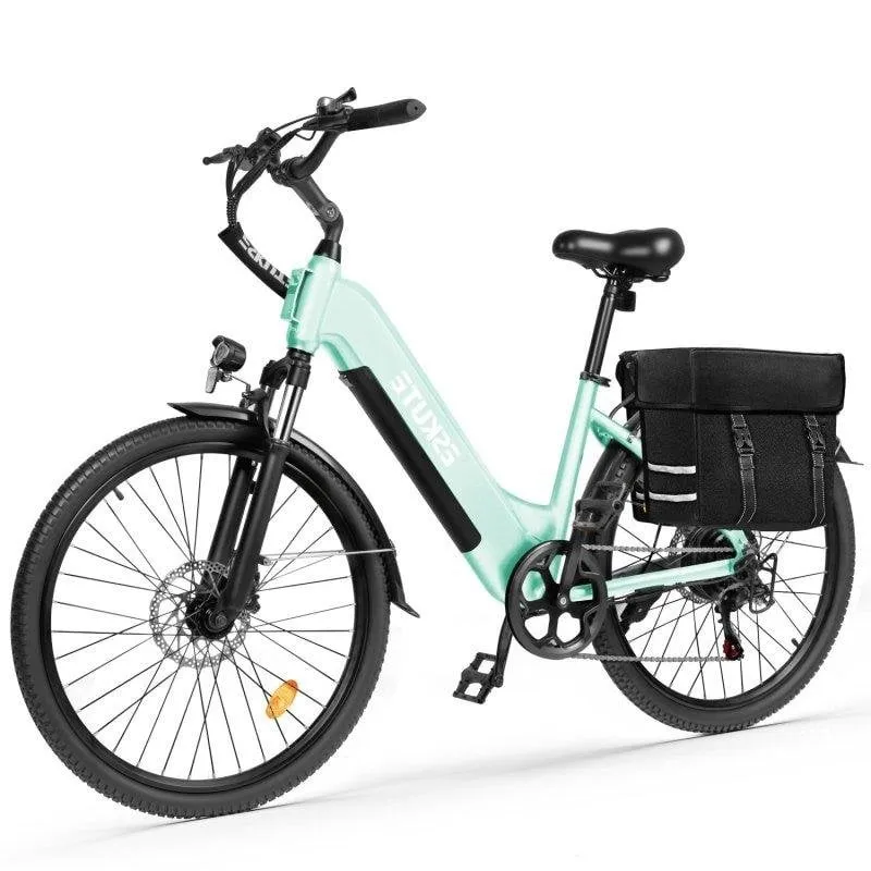 Bicicletta elettrica Eskute C202 250W 48V 17.5Ah Verde 26" Shimano 7 marce