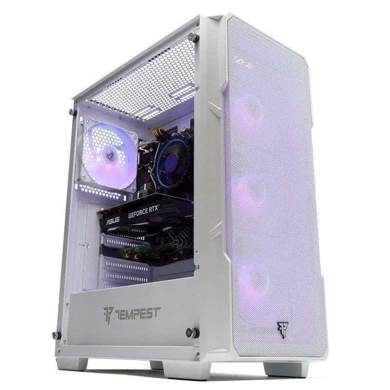 PC fisso PcCom Lite Intel Core i5-12400F 16GB Case bianco 500GB SSD RTX 3050 Windows 11 Home