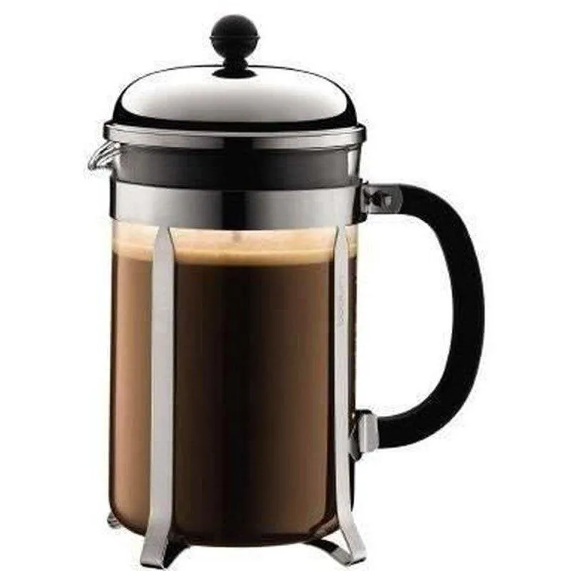 Caffettiera French Press Bodum Chambord 1,5 L in vetro borosilicato