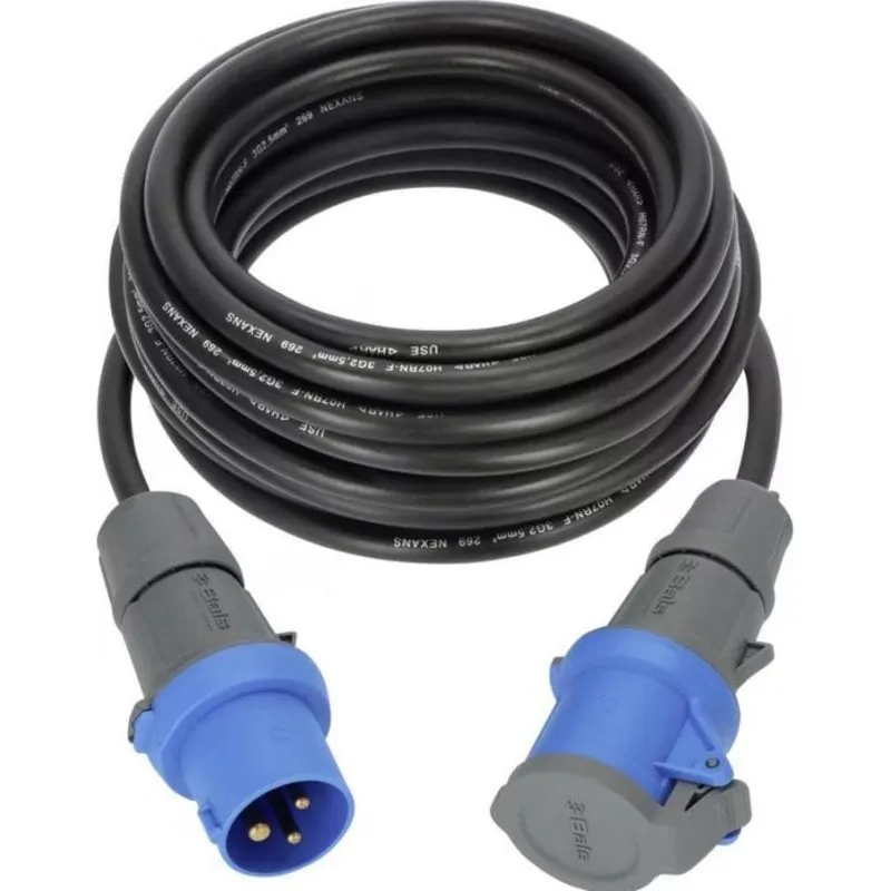 Multipresa Brennenstuhl 3 prese 16 A CEE 10 m Gomma Neoprene IP44