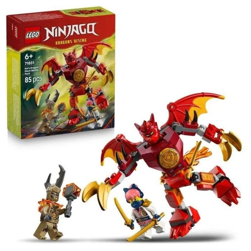 LEGO Ninjago El Mech Drago Di Kai 71851 85 pezzi