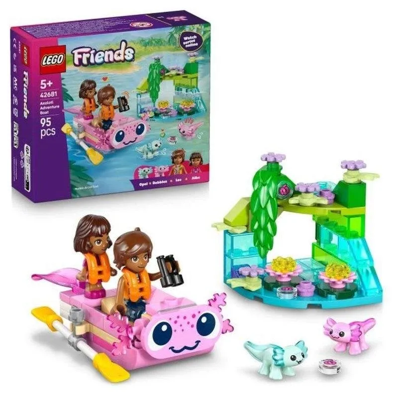 LEGO Friends Avventura in Barca con Axolotl 42681 95 pezzi