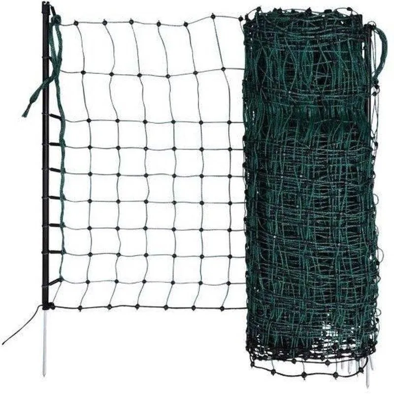 Rete Kerbl RabbitNet 25 m x 65 cm Verde per Conigli e Piccoli Animali