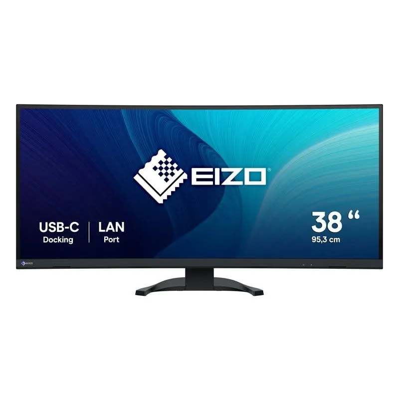 Monitor PC EIZO FlexScan EV3851X-BK 37,5" UltraWide Quad HD+ IPS Curvo 5ms Regolazione altezza
