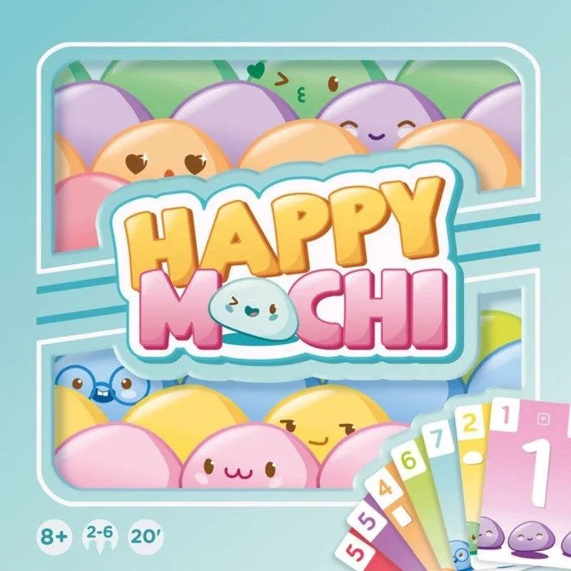 Gioco di carte Asmodee Happy Mochi 2-6 giocatori 8+