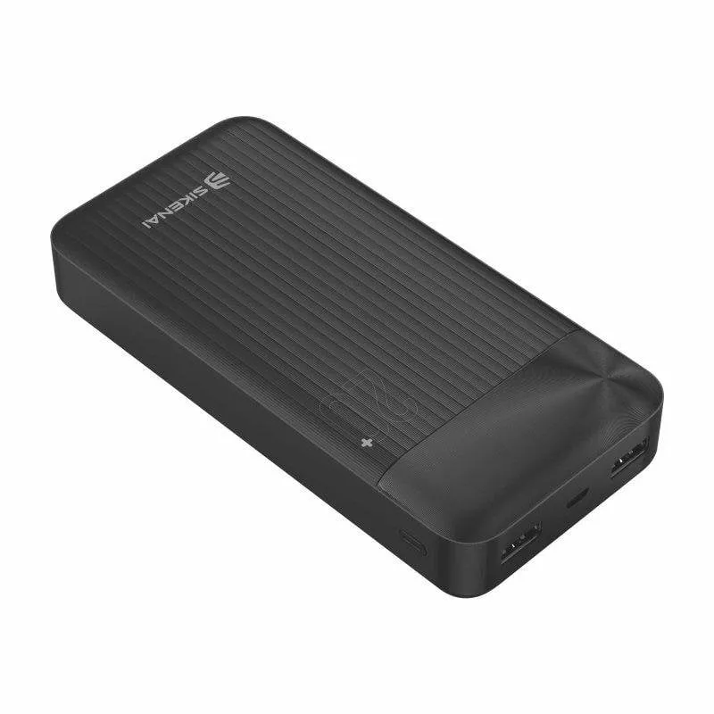 Power Bank Sikenai TSK-20 20000 mAh USB/Type-C Nero
