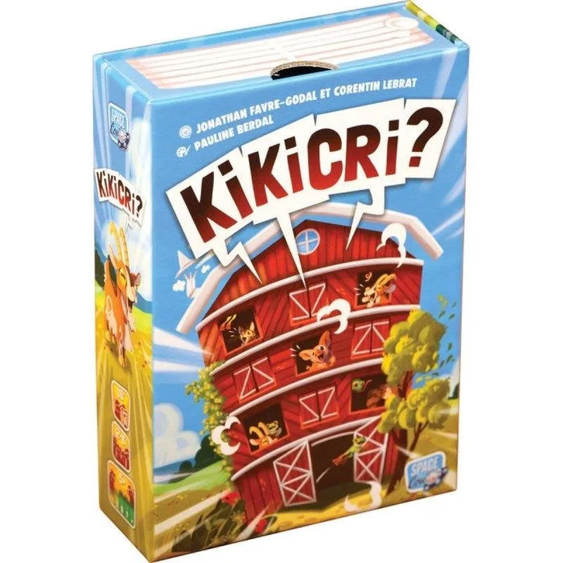 Gioco da Festa Asmodee Kikicri - Imitazione Animali e Reazione Veloce