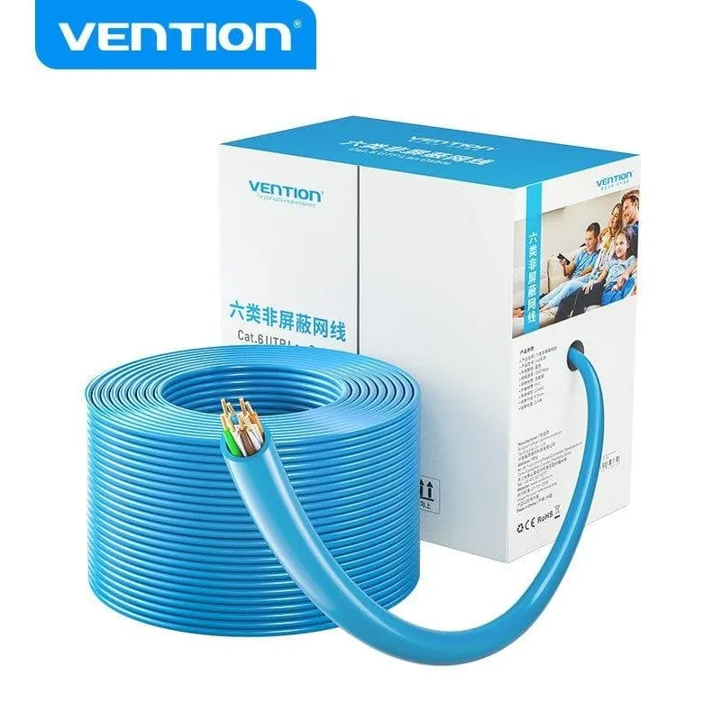 Cavo di Rete Vention IHBL305 Cat6 UTP 305m Blu