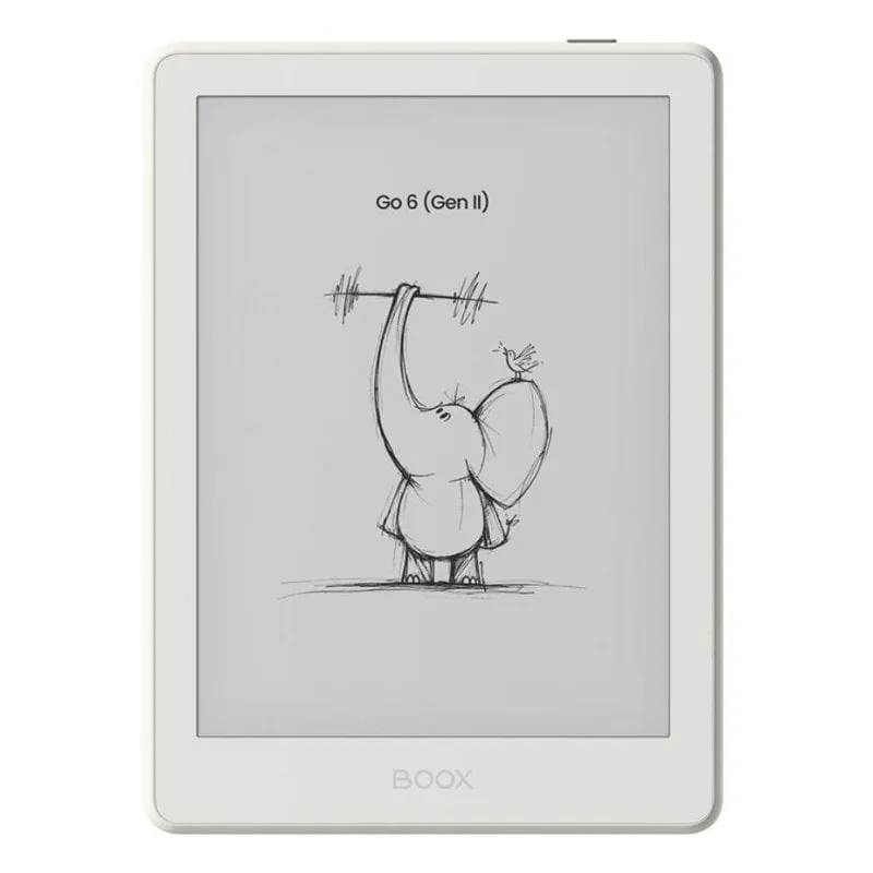 Libro Elettronico BOOX Go 6 Gen II WiFi Bluetooth 6" 32GB Bianco