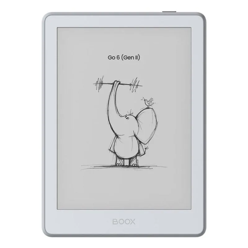 Libro Elettronico BOOX Go 6 Gen II WiFi Bluetooth 6" 32GB Stone