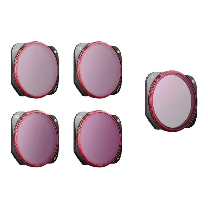 Kit 5 Filtri ND-PL CPL PGYTECH per DJI Mavic 3 Classic