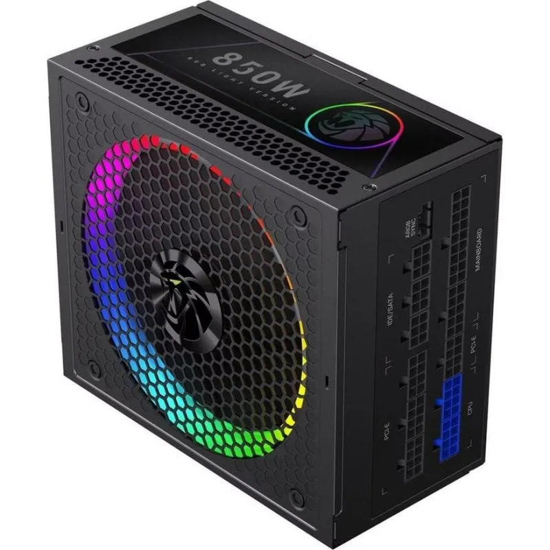 Alimentatore GameMax RGB 850G 850W Certificazione 80+ Gold RGB