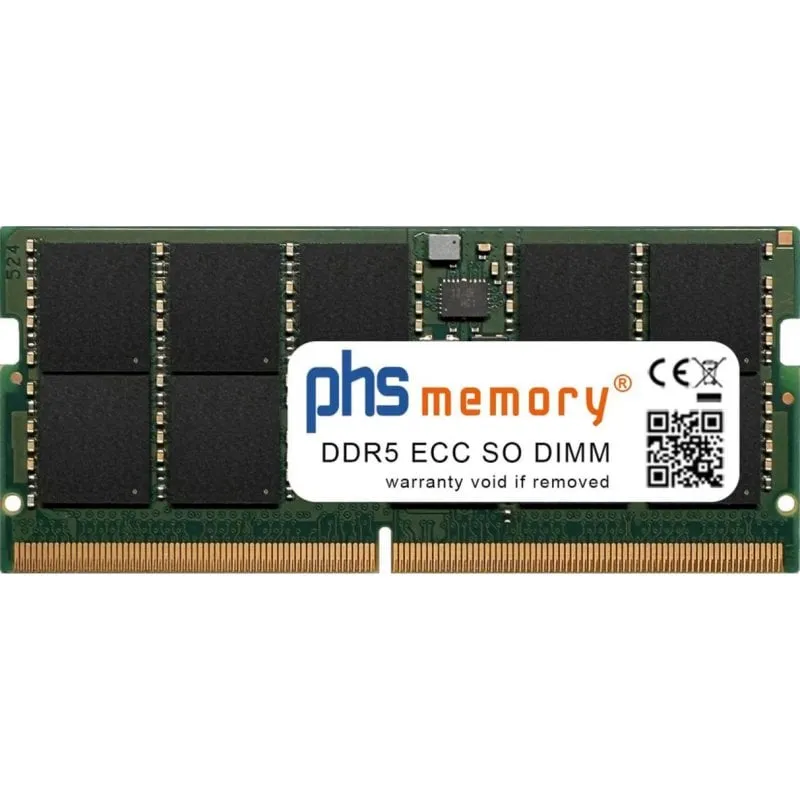 Memoria RAM PHS-memory SP612319 16GB DDR5 5600MHz SO-DIMM ECC 1,1V