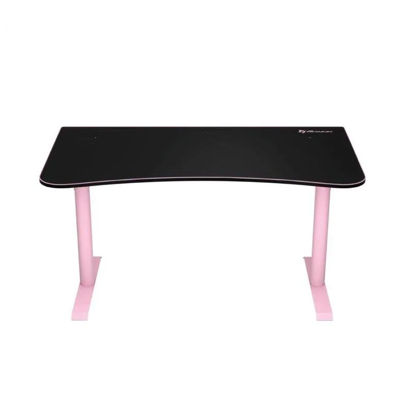 Scrivania Gaming Arozzi Arena Medium 140cm Microfibra Rosa
