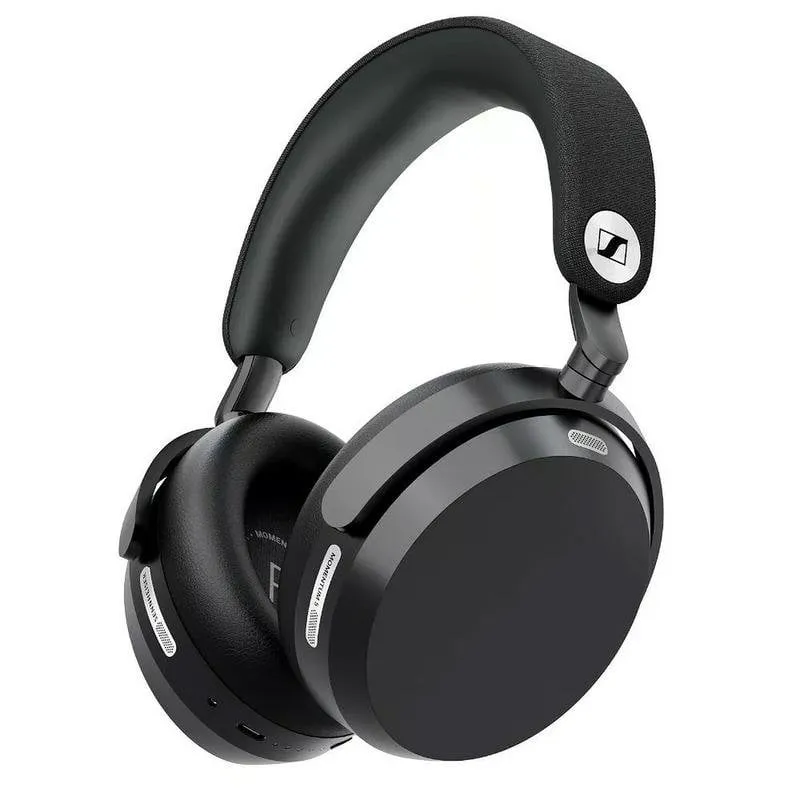 Auricolari Sennheiser MOMENTUM 5 Wireless Bluetooth 5.4 con Cancellazione Rumore Nero