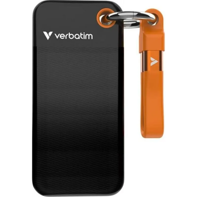 Disco Duro Verbatim Pocket SSD 0,13TB M.2 USB-C 1000MB/s Portatile