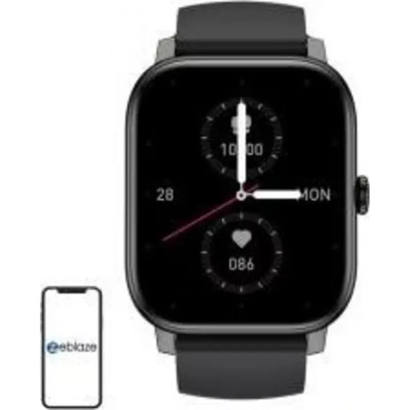 Zeblaze Btalk Pro Bluetooth GPS NFC 1,91" Nero Taglia Unica Cardio Monitor Sonno