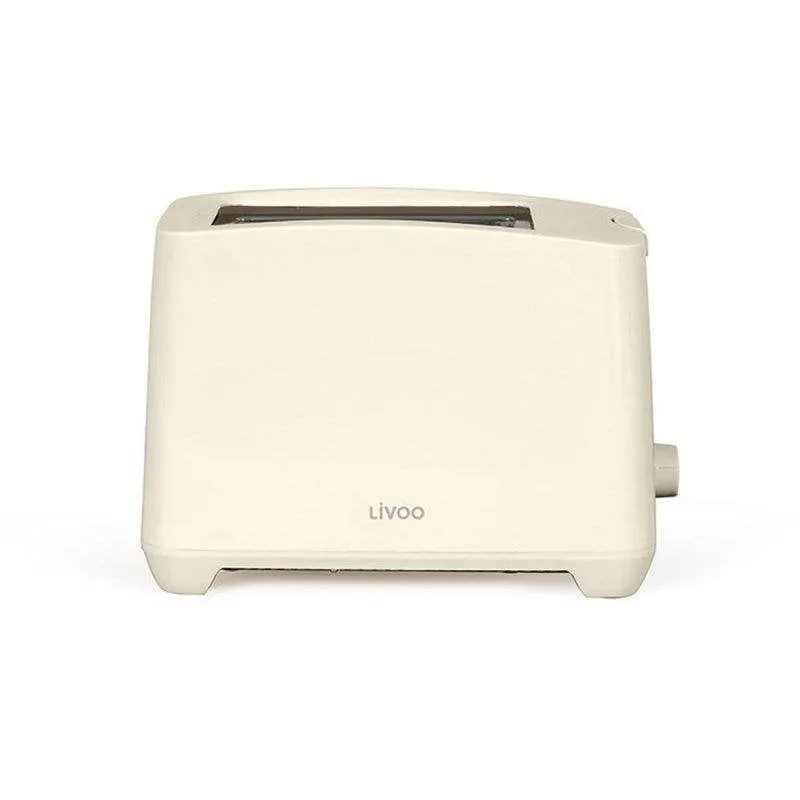 Tostapane Livoo DOD162C 2 fessure 750W 7 livelli Crema