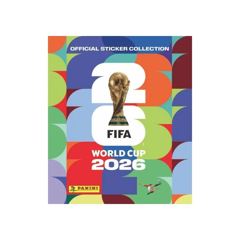 Album Panini FIFA World Cup Copertina Morbida 112 pagine 980 figurine 68 Premium