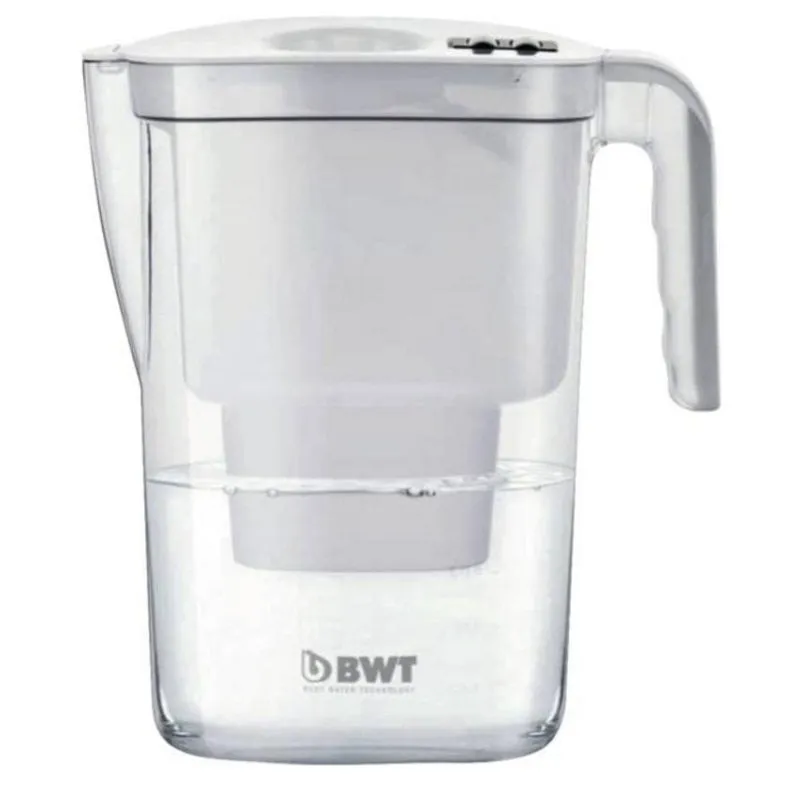 Brocca filtrante BWT Vida 2,6 L bianca con indicatore di cambio