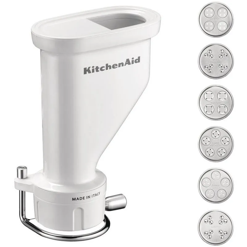 Stampa Pasta Fresca KitchenAid 5KSMPEXTA 6 Dischi Bianco Metallico