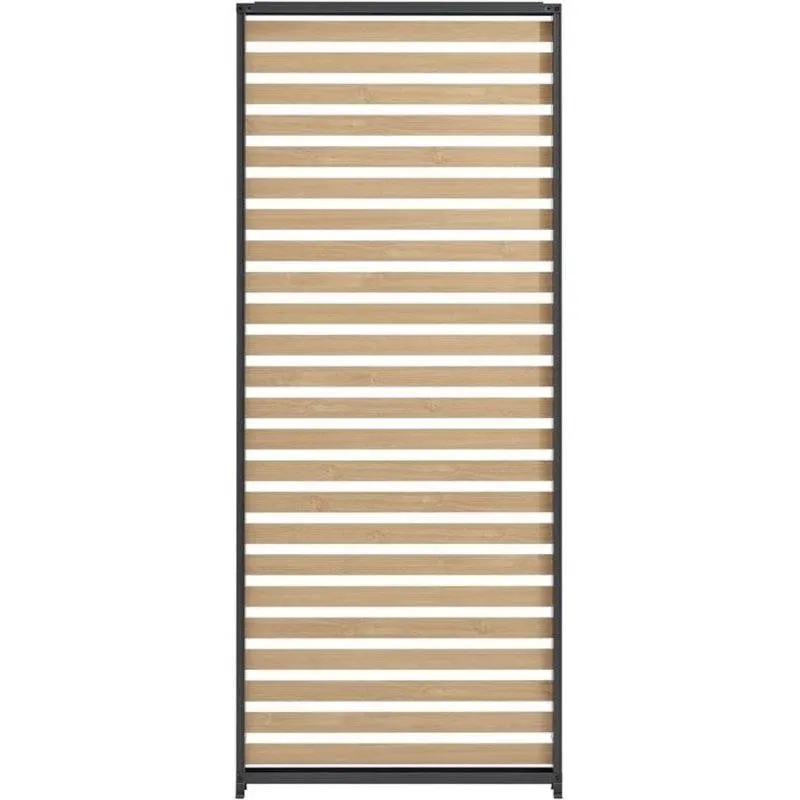 Tenda in alluminio GAYA per pergola 229x93 grigio effetto legno