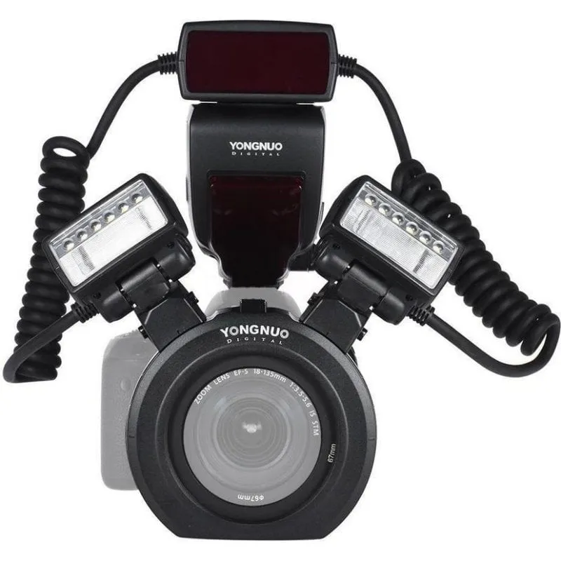 Flash LED Yongnuo YN24EX per Canon TTL e Manuale