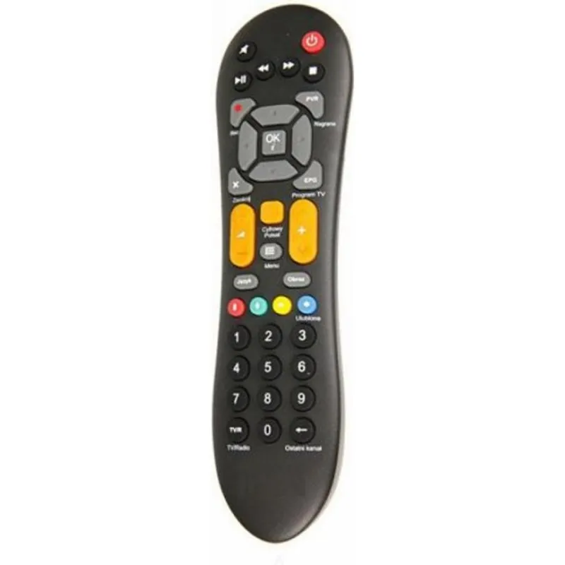 Telecomando dedicato NoName HD7000 per decodificatori Cyfrowy Polsat resistente agli schizzi