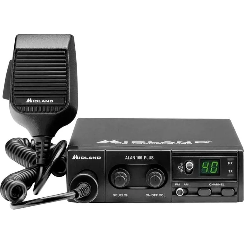 Radio CB A-lan B PL 100+ 40 canali AM 4W compatto