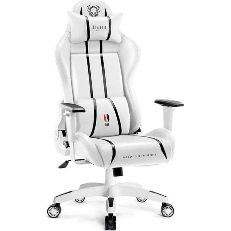 Sedia Gaming Diablo Chairs X-One 2.0 Bianco 150 kg