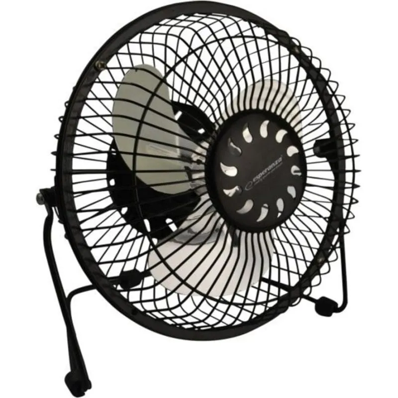 Ventilatore da Tavolo Esperanza Yugo EA149K USB 1 Velocità Inclinazione Regolabile Silenzioso