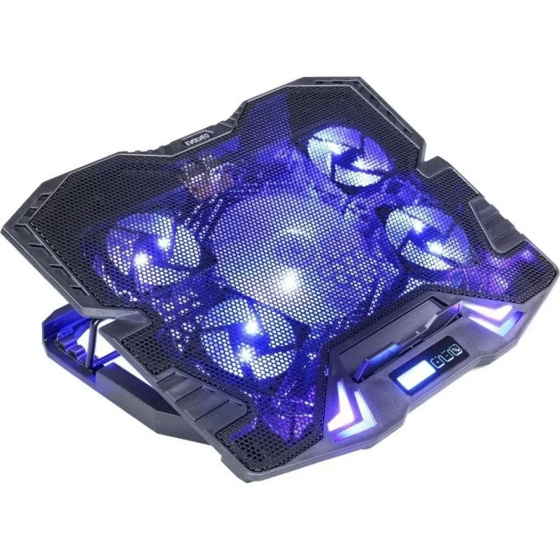 Base di raffreddamento Evolveo Ania 5 con 5 ventole per laptop 15,6"
