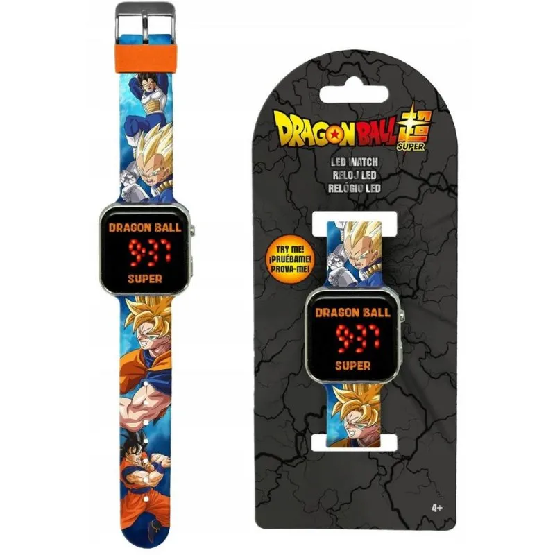 Orologio LED Dragon Ball Z Kids Euroswan DB00003 con calendario