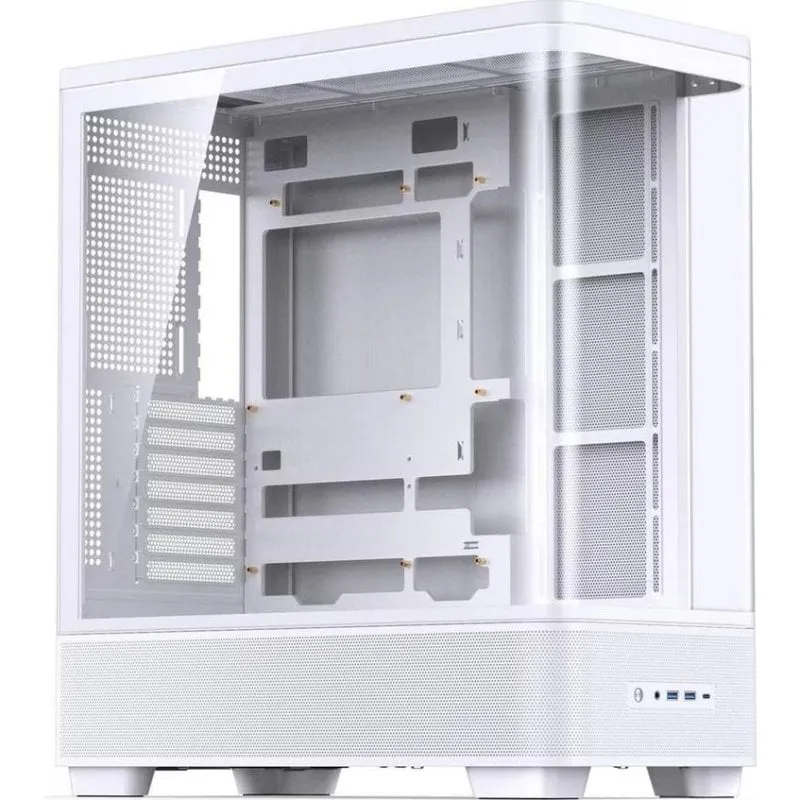 Case PC Jonsbo TK-5 WHITE Midi Tower Vetro Panoramico