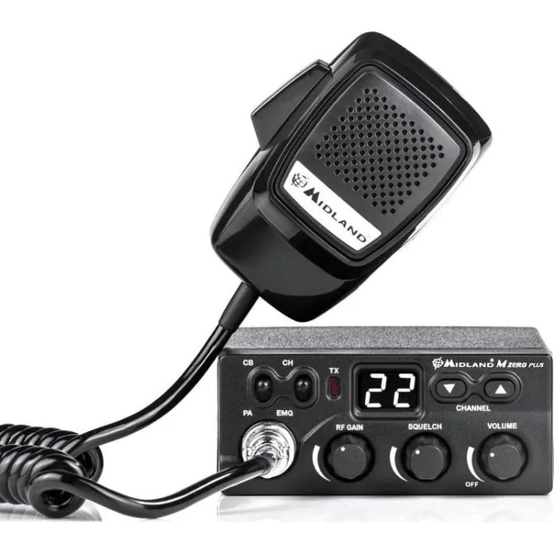 Radio CB Midland M-ZERO PLUS AM/FM 40 canali