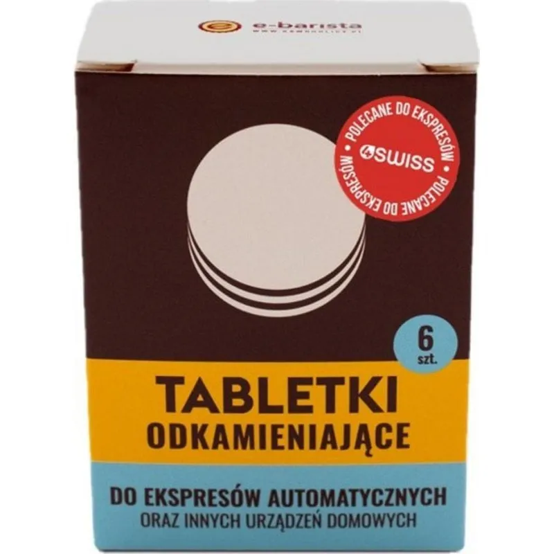 Pastiglia decalcificante 4Swiss per macchine caffè 6 pezzi
