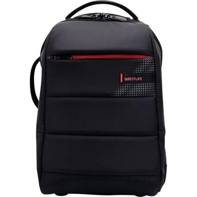 Borsa per portatile Bestlife BBC-3335BK 15,6" con porte USB e USB-C
