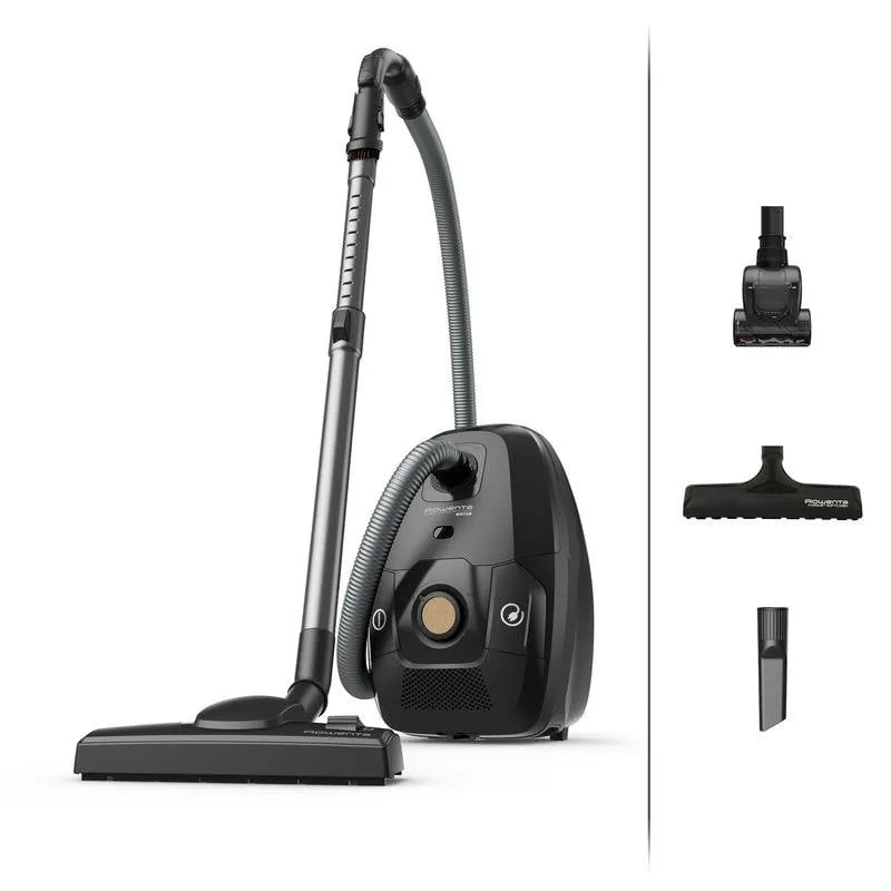 Aspirapolvere con Sacco Rowenta Green Force Effitech RO6179 400W 4,5L HEPA Nero