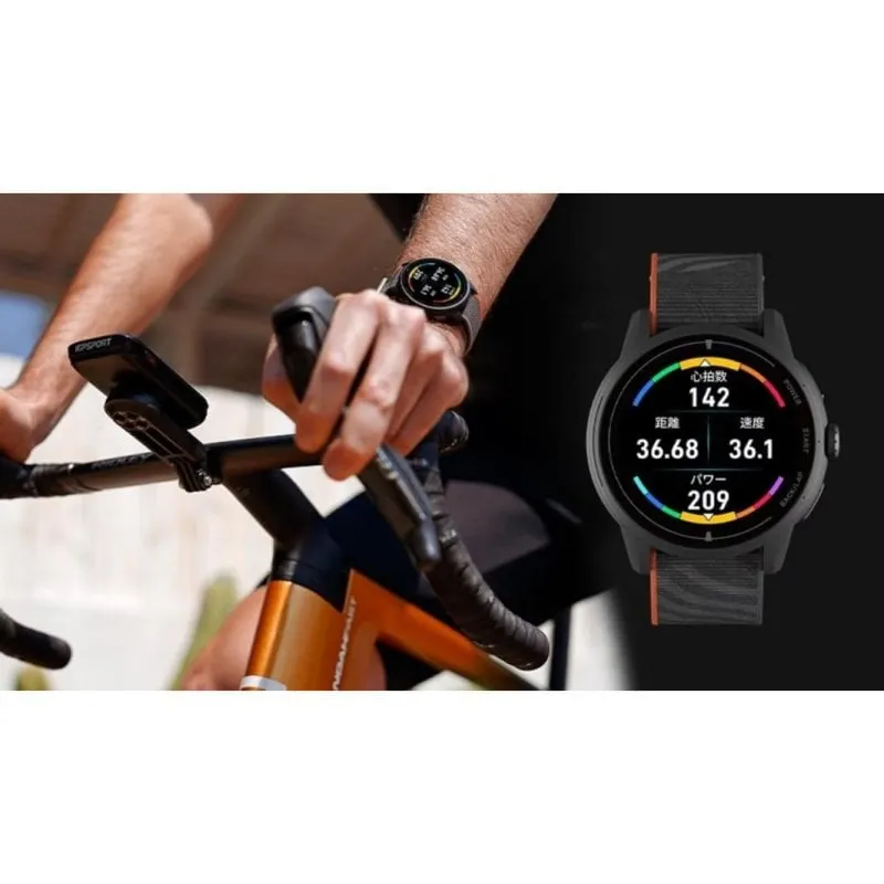iGPSport VeRun Black Bluetooth GPS OLED 1,4" Nero Cinturino Nero Sport