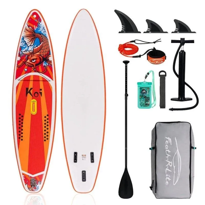 Tavola da paddle gonfiabile Funwater SUPFR01E 350x84x15 cm Rossa