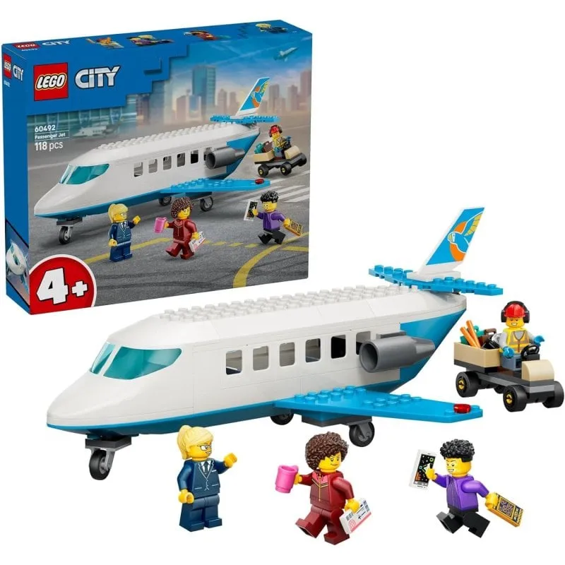 LEGO City Aereo Turistico 60492 118 pezzi