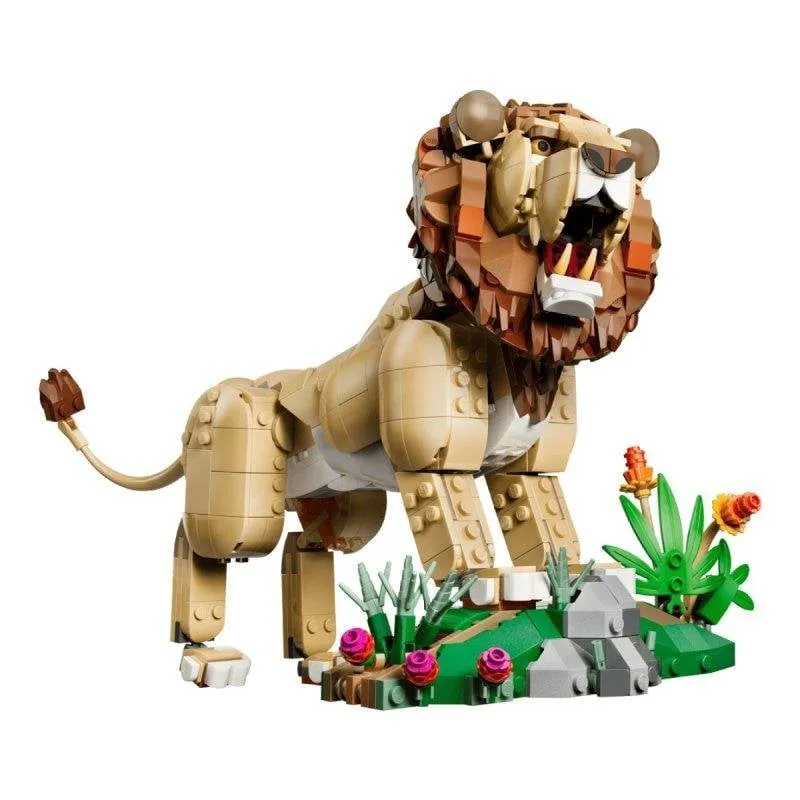 Kit di costruzione LEGO Creator 3 in 1 31386 Leone Maestoso 839 pezzi