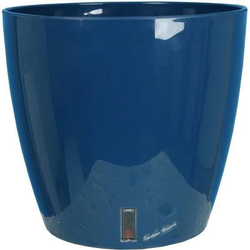 Vaso Riviera Eva New Polipropilene Blu Lucido 46 cm