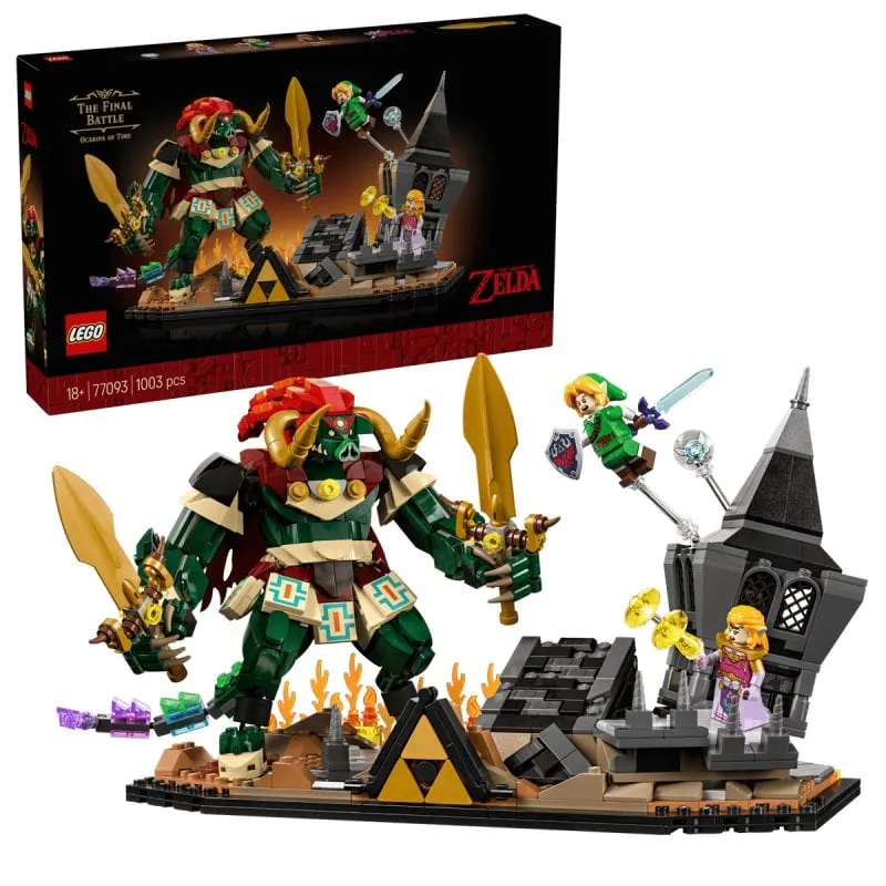 LEGO The Legend Of Zelda Ocarina Of Time Battaglia Finale 77093 988 pezzi