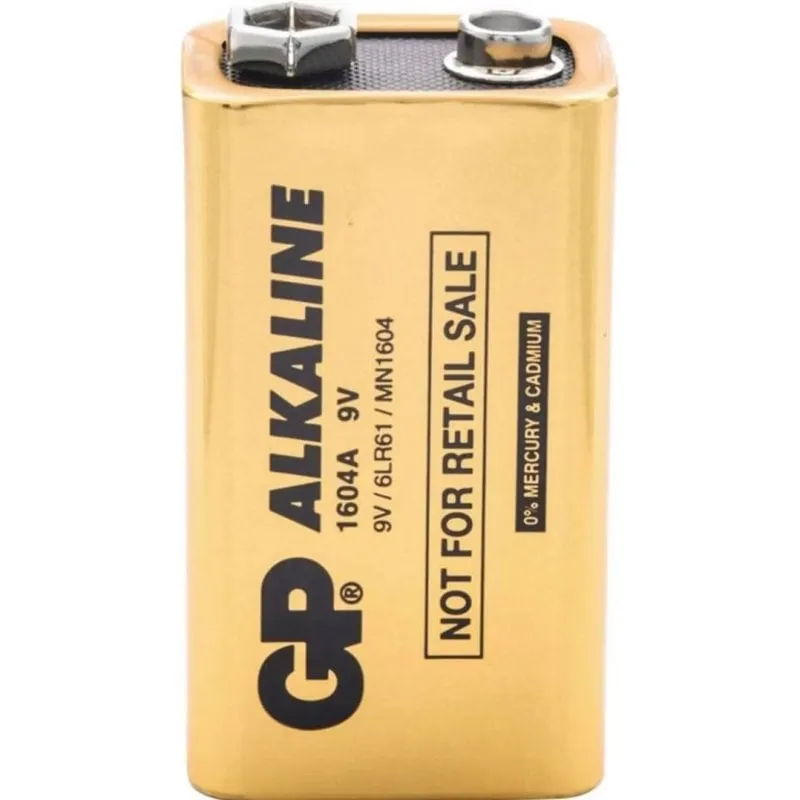 Pila 9V GP Industrial Super Alkaline 200 pezzi