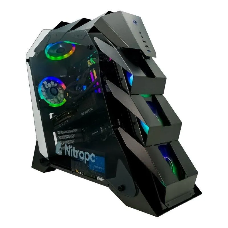 PC fisso Nitropc Élite AMD Ryzen 7 7800X3D 32GB 2TB SSD RTX 5070 Ti Windows 11