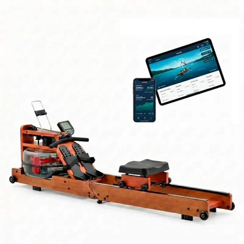 Vogatore ad Acqua in Legno Massiccio Pieghevole - Clover Fitness