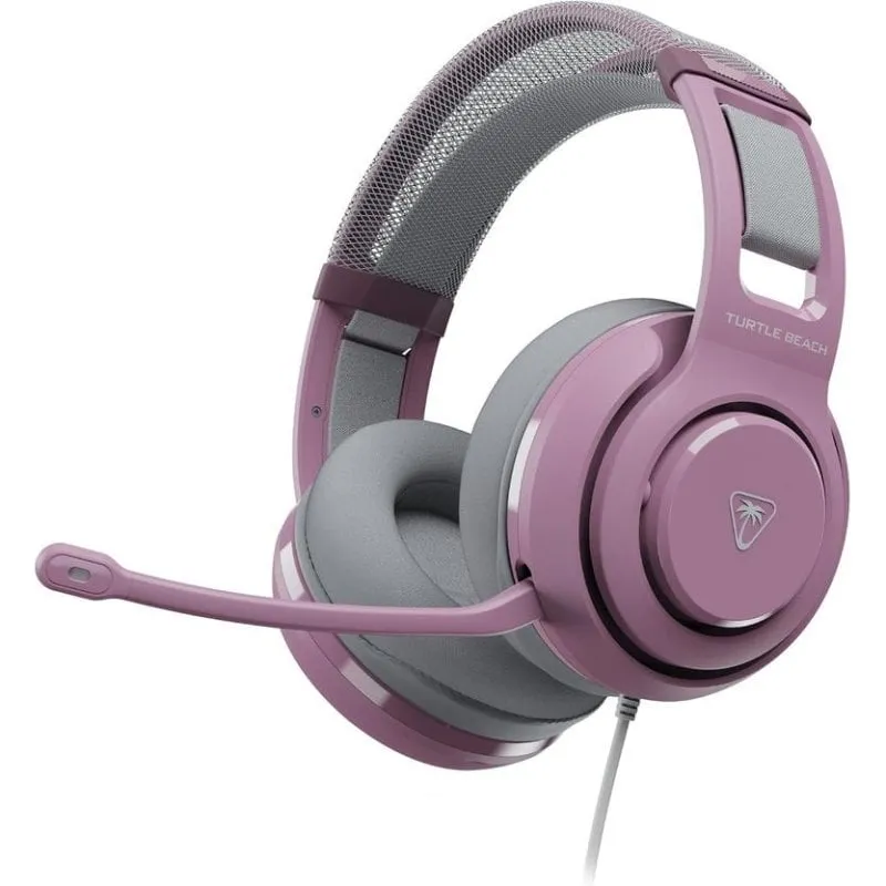 Cuffie Gaming Turtle Beach Atlas 200 Lilac Mist Cablato 50 mm