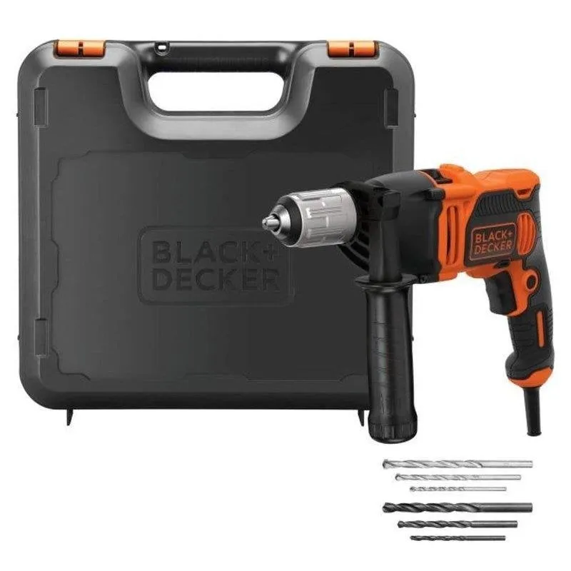Trapano a percussione Black & Decker BEH850K 850W 13mm